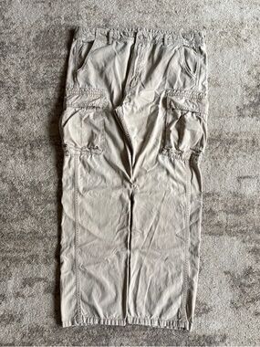 Levi’s Y2K Baggy Cream Workwear Loose Straight Leg Cargo Pants
